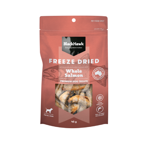 BLACKHAWK FREEZE DRIED WHOLE SALMON 45G