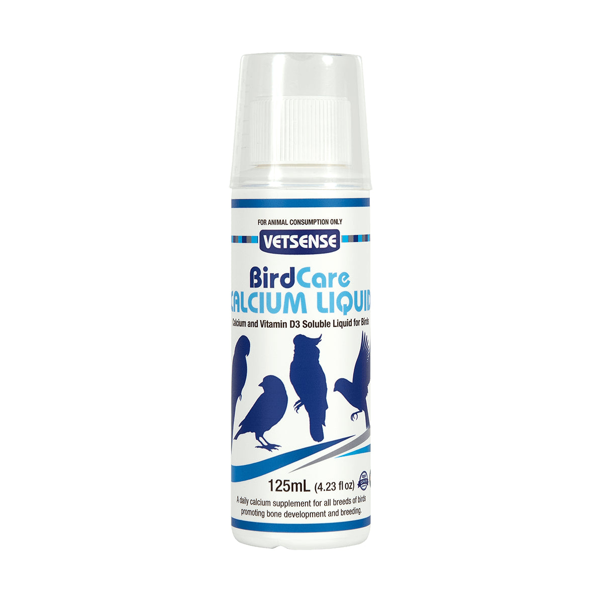 VETSENSE BIRDCARE CALCIUM LIQUID 125ML