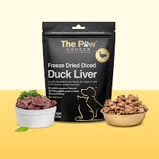 THE PAW GROCER FREEZE DRIED DUCK LIVER 72G