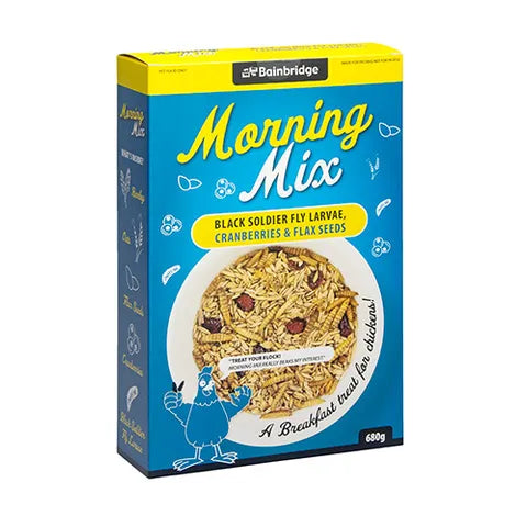 MORNING MIX BLACK SOLDIER FLY LARVAE, CRANBERRIES & FLAX SEEDS