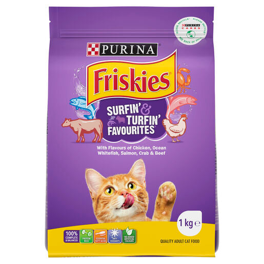 FRISKIES ADULT SURFIN TURFIN 2.5KG