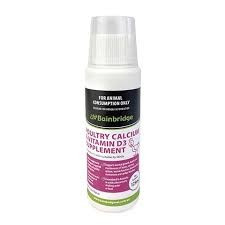 Bainbridge Poultry Calcium & Vitamin D3 Supplement 125ml
