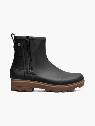 Bogs Womens Holly Rain Zip Black