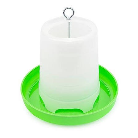 Bainbridge Poultry Feeder, Green/White 1.5kg