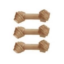 K9 Homes 4" Knotted Raw Hide Bone