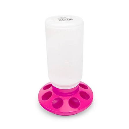 Bainbridge Poultry Feeder 1kg Pink