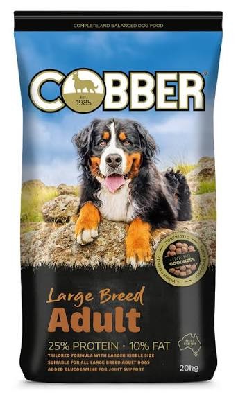 Cobber Dog Food Large Breed 20kg