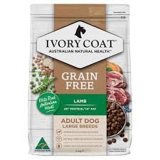 Ivory Coat Dog Large Breed Grain Free Lamb 2kg