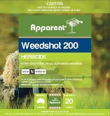 Apparent Weedshot 200