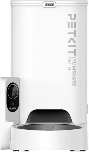 Petkit Yumshare Smart Food Container with Solo Camera White