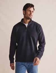 S.Kidman Northam Qtr Zip Jumper - Dark Navy
