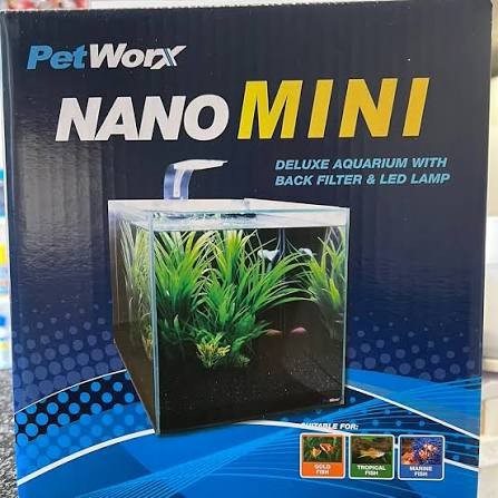 iPetz Worx Nano Mini Aquarium 10ltr