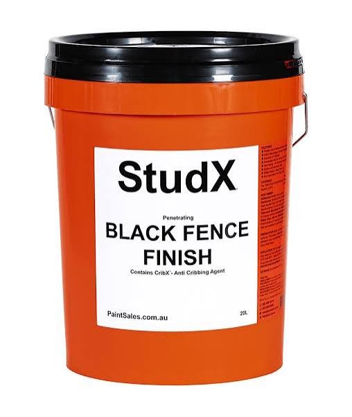 Stud X Fence Black Paint 20ltr