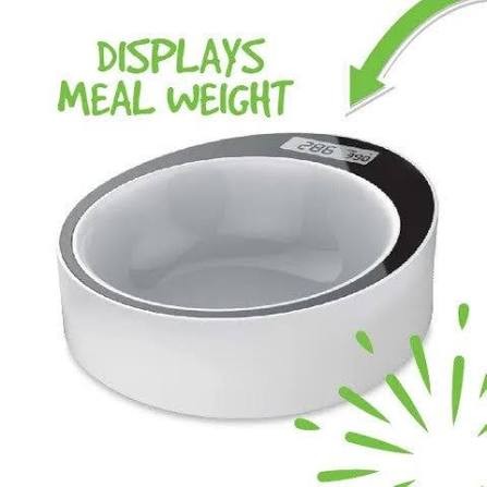 Bainbridge Dog Feeder Digital Pet Measuring Bowl
