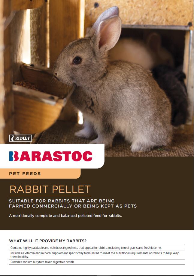 BARASTOC RABBIT PELLETS 20KG