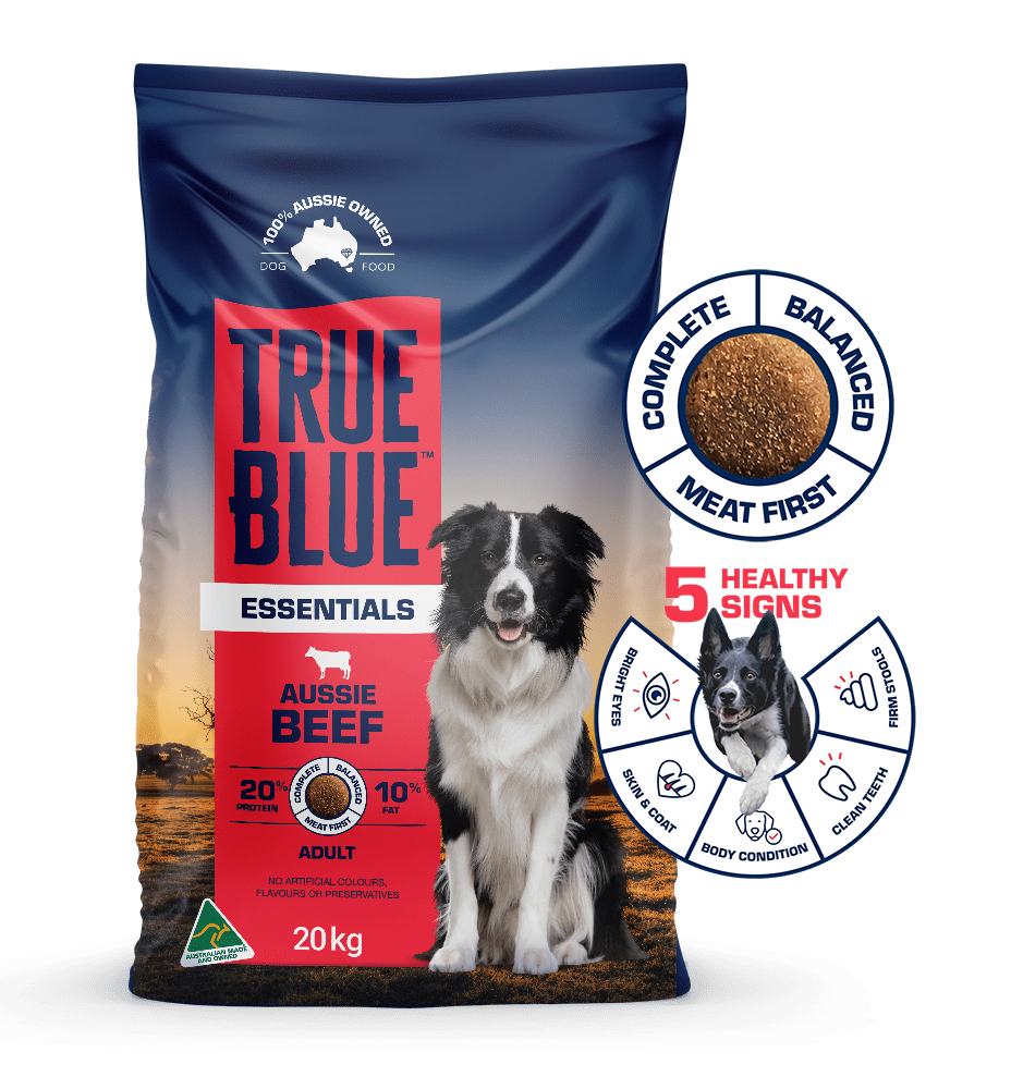 TRUE BLUE ESSENTIALS AUSSIE BEEF 20KG