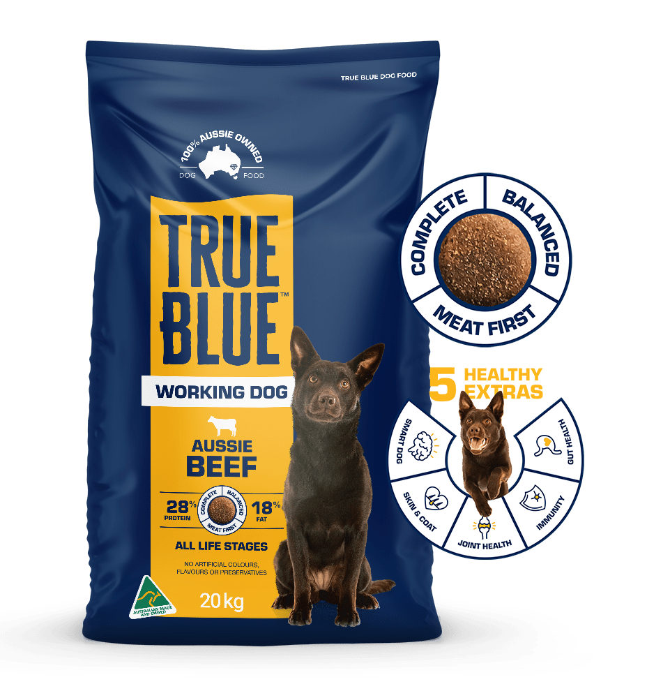 TRUE BLUE WORKING DOG AUSSIE BEEF 20KG