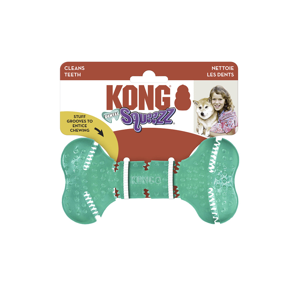 KONG SQUEEZZ DENTAL BONE