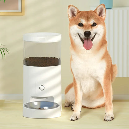 PAKEWAY AUTOMATIC PET FEEDER 4L - WHITE