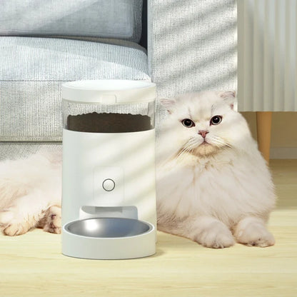PAKEWAY AUTOMATIC PET FEEDER 4L - WHITE
