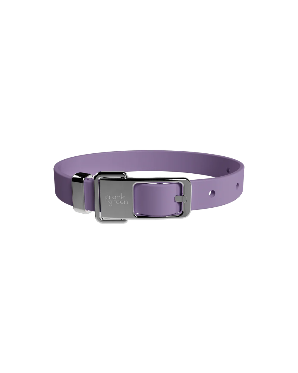 FRANK GREEN PET COLLAR + NAME TAG LILAC HAZE