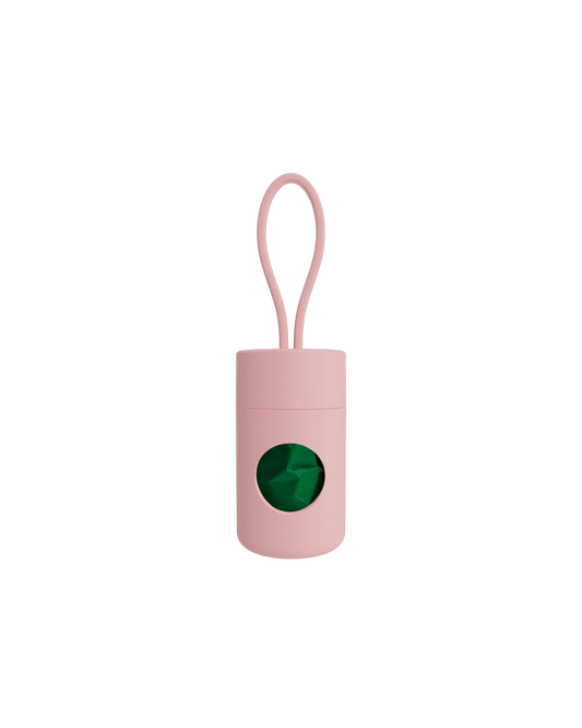 FRANK GREEN PET POO BAG HOLDER BLUSHED