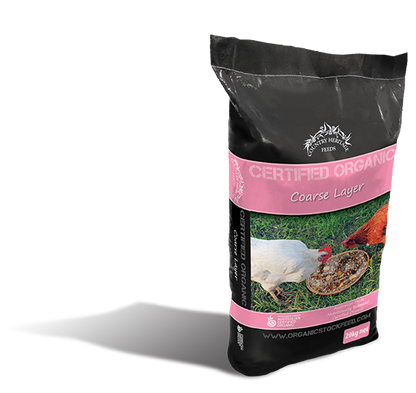 COUNTRY HERITAGE ORGANIC COARSE LAY GRAIN MIX (pink)