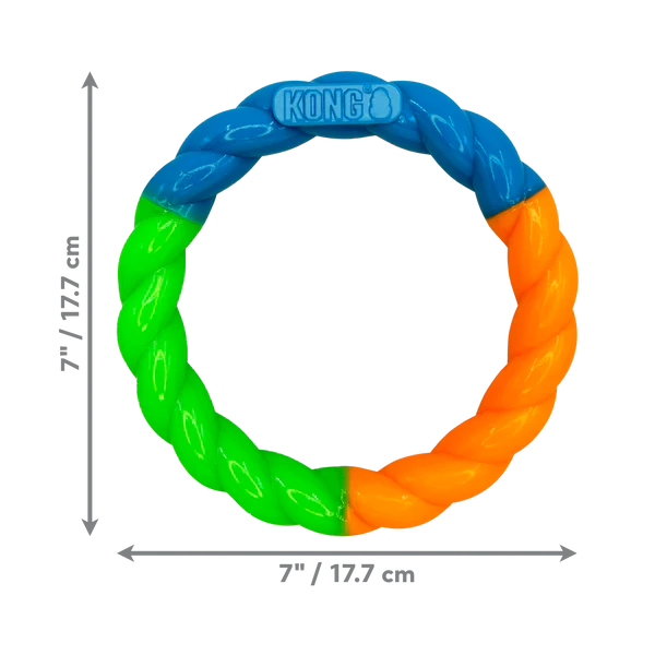 KONG TWISTZ HIGH VIZ RING SML