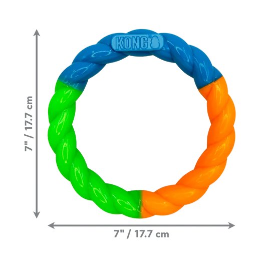 KONG TWISTZ HIGH VIZ RING SML