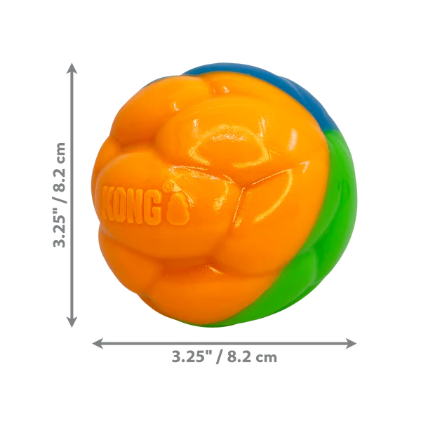 KONG TWISTZ HIGH VIZ BALL LGE