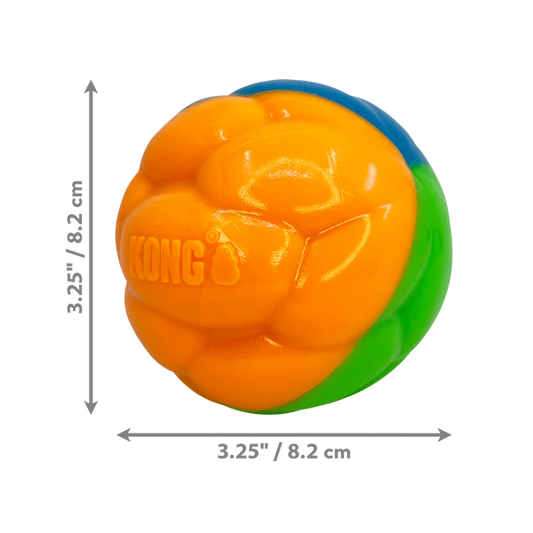KONG TWISTZ HIGH VIZ BALL LGE