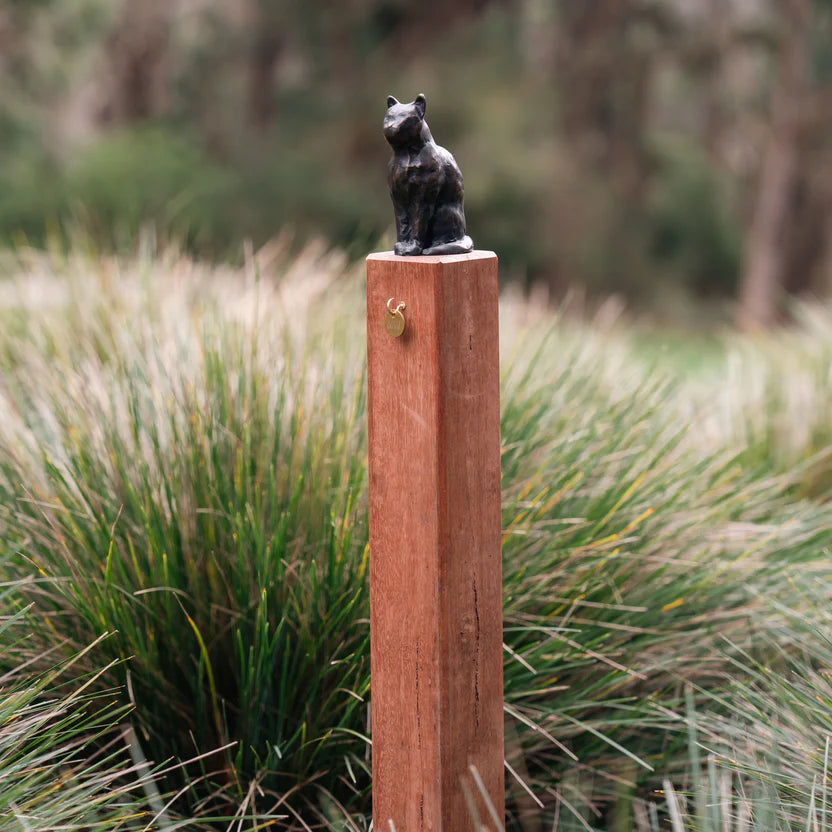 RBM CAT ON POST - WITH POST