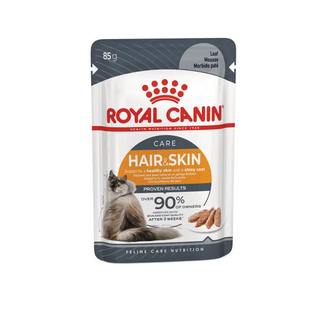 ROYAL CANIN CAT HAIR & SKIN LOAF 85G