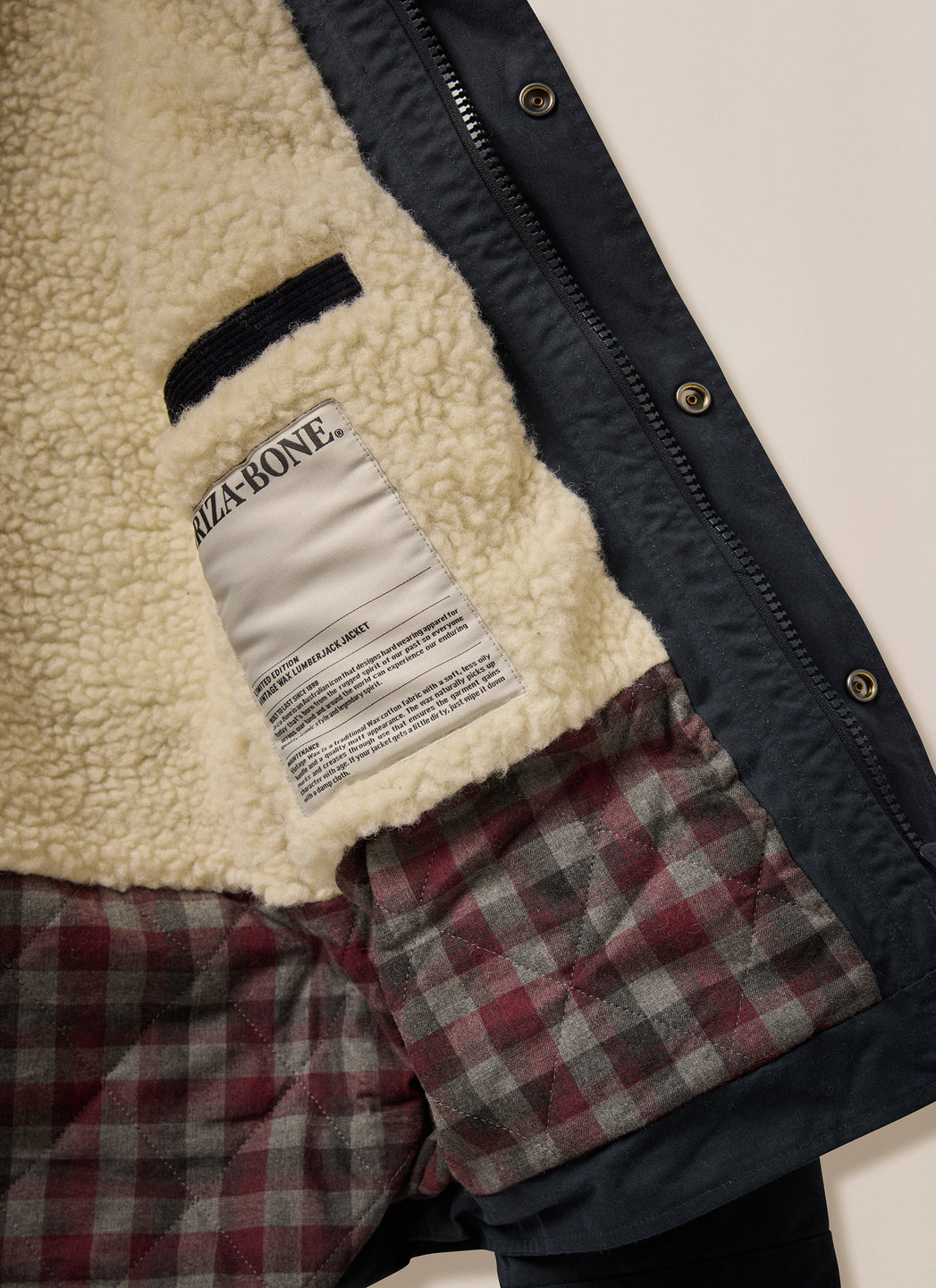 DRIZA-BONE MENS LUMBERJACK NAVY