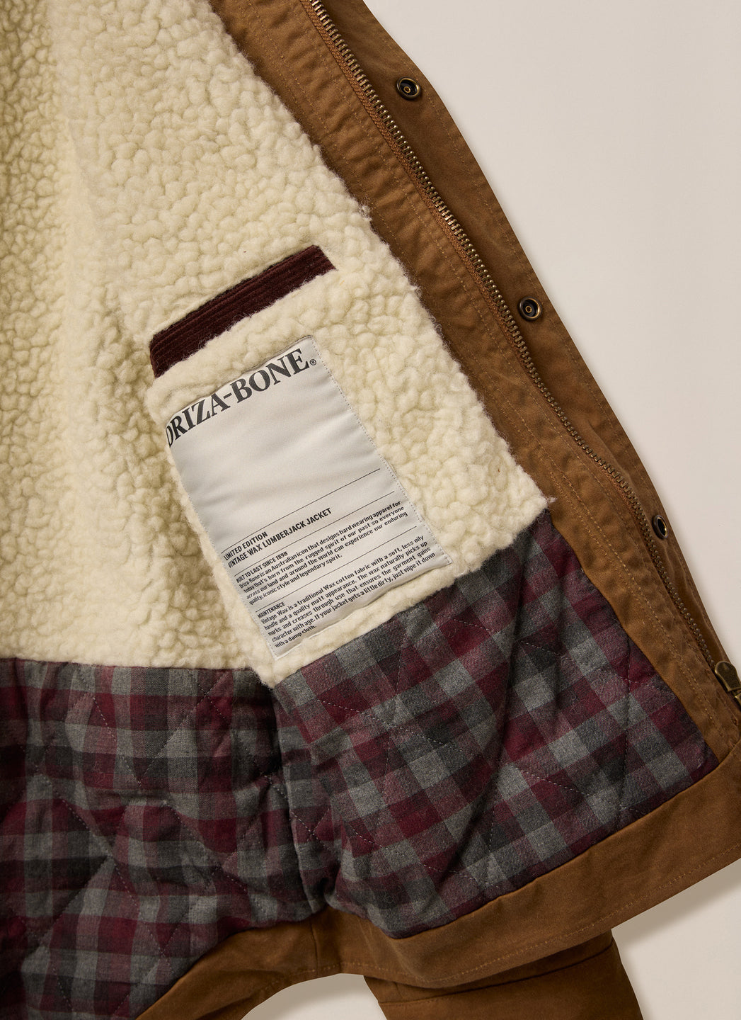 DRIZA-BONE MENS LUMBERJACK SANDSTONE