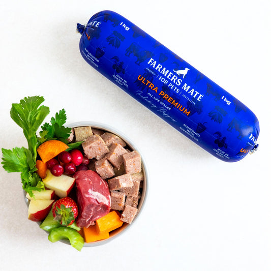 FARMERS MATE ULTRA PREMIUM BEEF ROLL 1KG