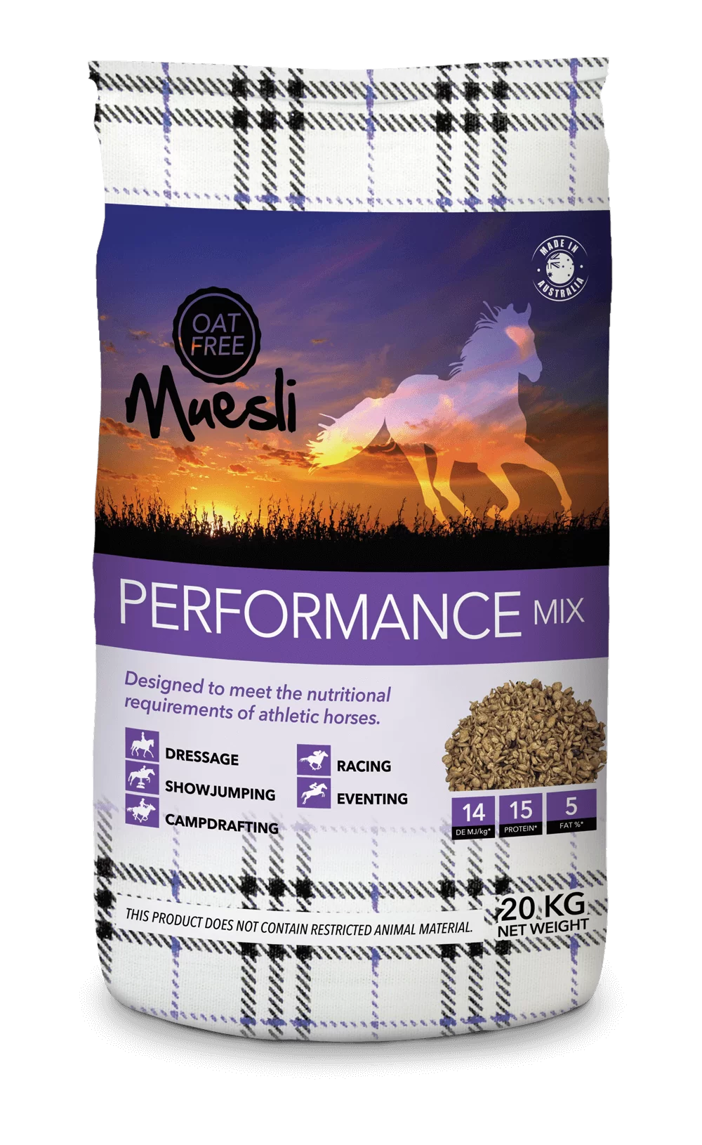 FEEDRITE PERFORMANCE HORSE FEED 20KG