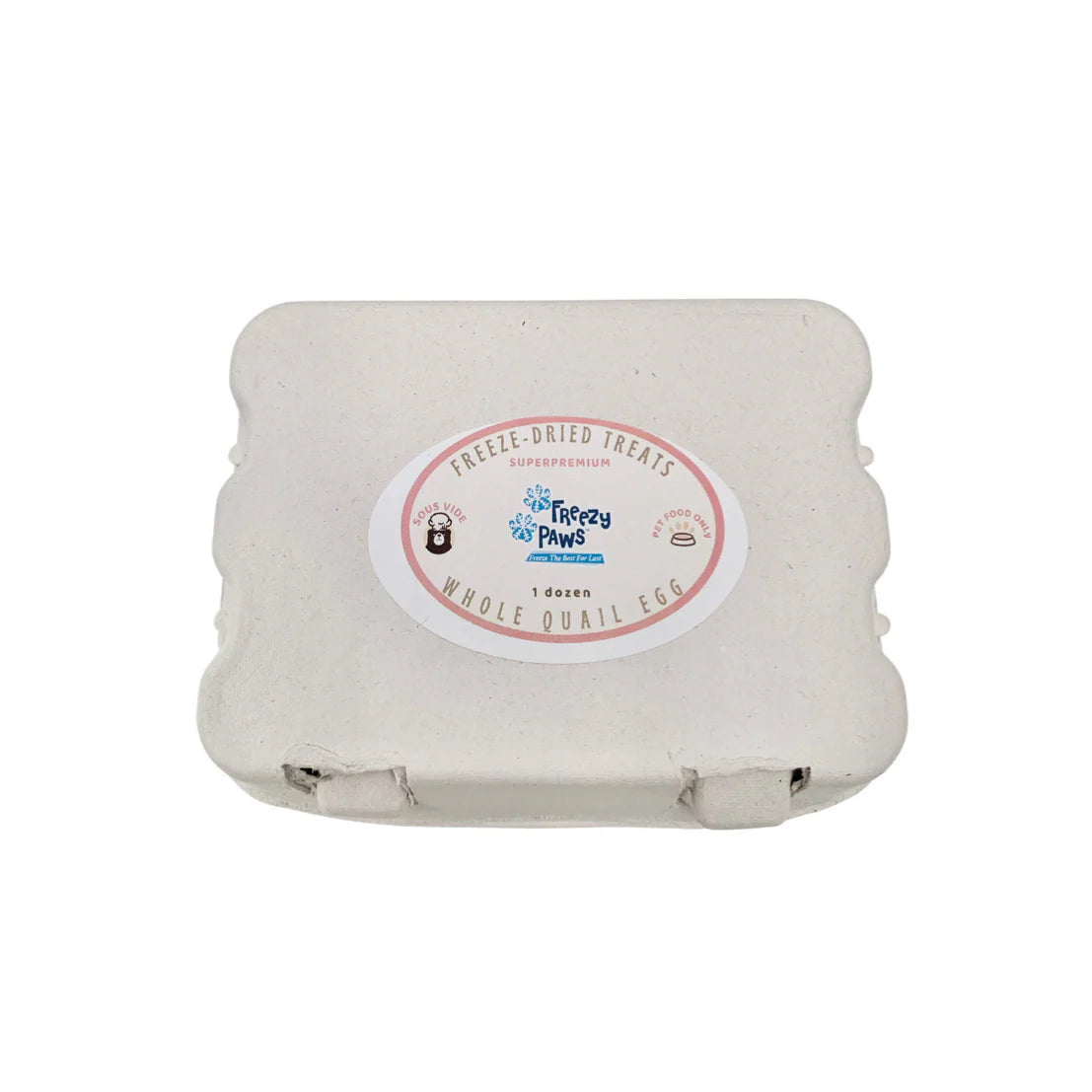 FREEZY PAWS FREEZE DRIED QUAIL EGGS 12 PACK