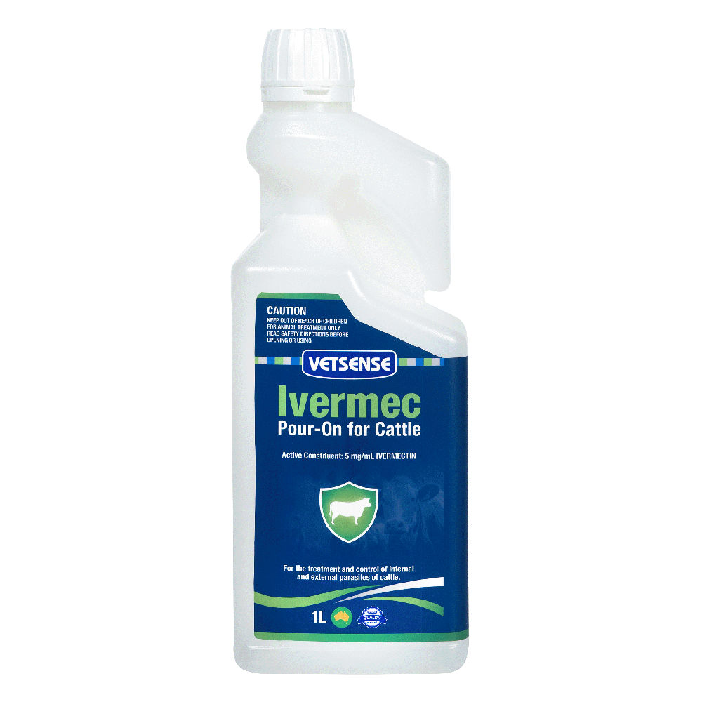 VETSENSE IVERMEC POUR ON CATTLE 250ML