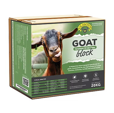 OLSSON GOAT BLOCK GREEN 20KG