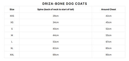 DRIZA-BONE ASHFIELD SHEPA DOG COAT