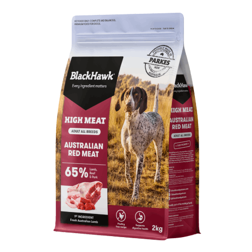 BLACKHAWK DOG HIGH MEAT AUS RED MEAT 2KG