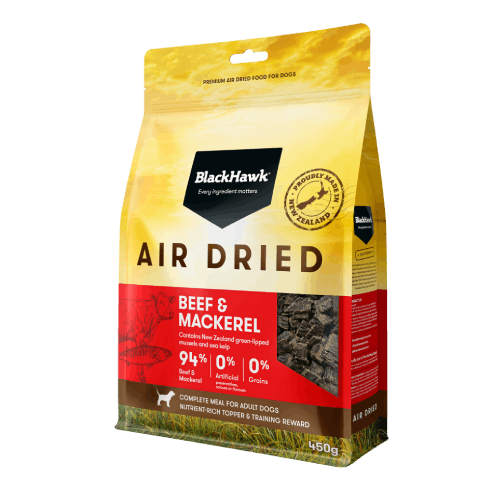 BLACKHAWK DOG AIR DRIED BEEF & FISH