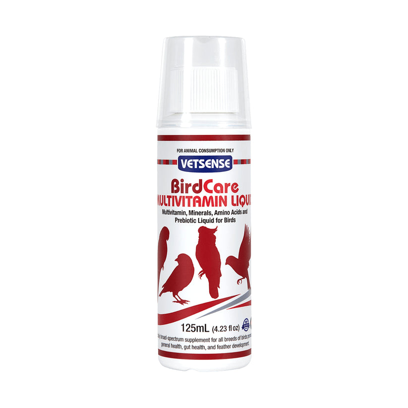 VETSENSE BIRDCARE MULTIVITAMIN 125ML – Tullys Stockfeed
