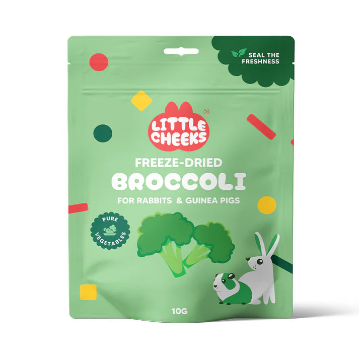 LITTLE CHEEKS FREEZE DRIED BROCCOLI 10G