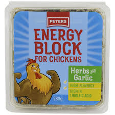 PETERS ENERGY BLOCK HERB & GARLIC 280G