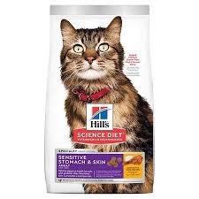 HILLS CAT ADULT SENSITIVE STOMACH & SKIN 3.17KG