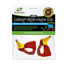 BAINBRIDGE NIPPLE LUBING CUP HIGH FILL 2PK