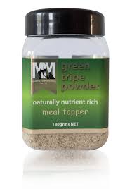 MEALS FOR MUTTS GREEN TRIPE POWDER MEAL TOPPER 180G