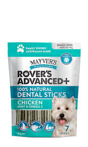 ROVER'S ADVANCE+ CHICKEN, MINT & OMEGA DENTAL STICKS